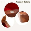 thumbnail image 3 of Walnut Wood Cufflink Box with Clear Acrylic Lid - Solid Wood Jewelry Display Case for Cufflinks, Rings, Earrings - Portable, Small Gift Box (2.8 x 1.8 x 1.3 in), 3 of 5
