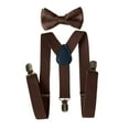 thumbnail image 3 of Tirantes Strade Fareast Limited para hombre con pajarita ajustables marrón, 3 of 8