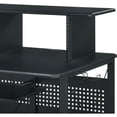 thumbnail image 5 of Modern Music Desk - Black Finish Writing Computer Workstation Table, 5 of 6