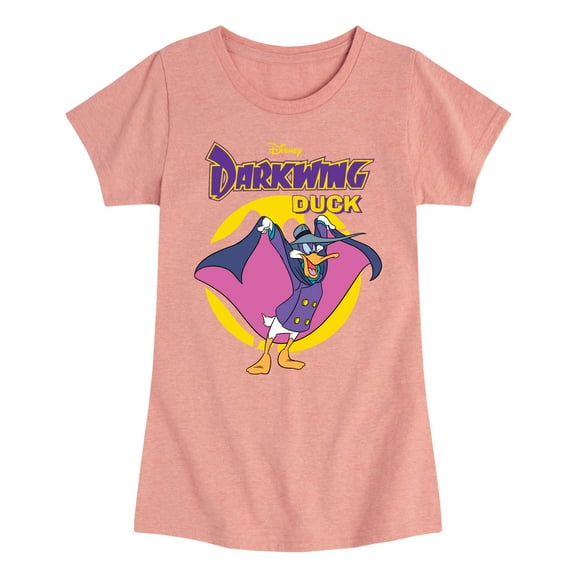 Disney - Darkwing Duck - Original Logo - Toddler & Youth Girls Short Sleeve Graphic T-Shirt