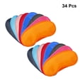 thumbnail image 3 of MasteelfCA 34Pcs Sleeping Eye Patch Polyester Eye Shade Travel Blindfold Practical Eye Mask (17 Colors for Eack 2Pcs), 3 of 8