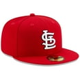 thumbnail image 3 of Men's New Era St. Louis Cardinals Red On-Field Authentic Collection 59FIFTY Fitted Hat, 3 of 5