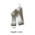 thumbnail image 3 of serony Blanc Tennis Net Centre Sangle Réglable Ceinture Extérieure Sport Nylon Premium, 3 of 9