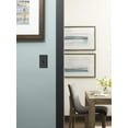 thumbnail image 2 of Mulholland 1 Toggle Black Bronze Wall Plate, 2 of 8