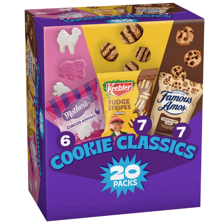 4 pack) Assorted Cookie Classics Variety Pack - Mother's Circus