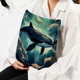 thumbnail image 6 of Whale Exclusive Velvet Throw Pillow Inserts Set of 2 with Unique Patterns - 16x16, 18x18, 20x20 Inches for Pillow Covers and Decorative Pillows for Home, 6 of 6