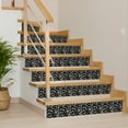 thumbnail image 6 of Mi Alma Terrazzo Black Gray Tile Stickers - Removable Vinyl 4x4, 24 pcs, 6 of 14