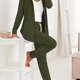 thumbnail image 1 of Plus Size Conjunto De Ropa Casual, Chaqueta Con Capucha Y Cremallera De Manga Larga Sólida Para Mujer Y Pantalones Con Cordón Conjunto De Dos Piezas, 1 of 4