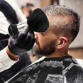 thumbnail image 2 of Pro Hair Salon Cape Neck Duster Salon Barber Press, 2 of 5