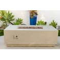 thumbnail image 3 of AMS Fireplace Creations 66" Light Gray Sedona Fire Pit Table w/ Pullout Propane Tank Drawer, 3 of 9
