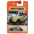 thumbnail image 1 of Coche Matchbox Morgan Plus Four Gold fundido a escala 1:64, 1 of 1