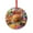 Pattern-2, variant on Icing on The Cake Crystal Glass Ornament Delicious Desert Glass Round Ornaments Hanging Ornaments Xmas Tree Decor for Family Friends Lovers
