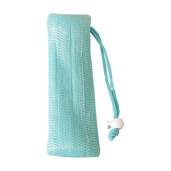 Wzzjkit Soap Bag, Soap Shower Gel Bag Foaming Net Thickening Can Hang Natural Nylon Soap Storage Foaming Net Rubbing Foam Bag, Soap Pouch