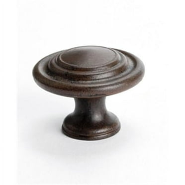 Berenson BE0934 1RG 1.31 in. Advantage Plus 4 Knob - Rust Glaze