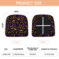thumbnail image 3 of Jack Olantern Halloween Seat Covers for Dining Room Chairs Set Of 4,Stretch Printed Washable Chair Seat Cover with Elastic Ties and Button,Removable Waterproof Couch Cushion Covers, 3 of 6