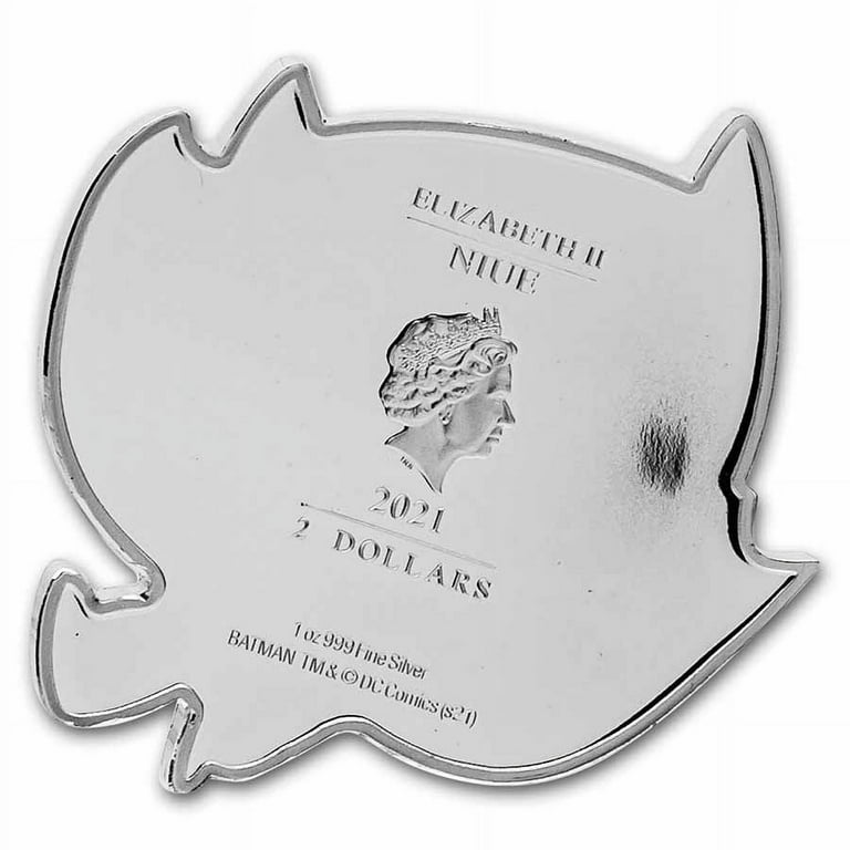 2021 Niue 1 oz Silver Chibi Coin Collection: Batman Flying