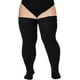 thumbnail image 1 of Calcetines hasta la rodilla para mujer talla grande 5XL para muslos gruesos - Medias extra largas y gruesas sobre la rodilla - Calcetines calentadores de piernas, 1 of 5