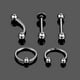 thumbnail image 4 of Piercing en el ombligo, piercing en el ombligo, piercing en el ombligo con ombligo 10mm, 4 of 9