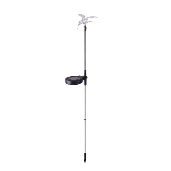 Mainstays Solar Powered Color Changing LED Hummingbird Acrylic Stake Light, 1-pc