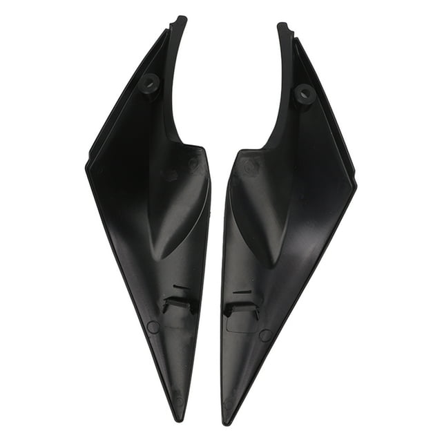 Panel de cubierta lateral del tanque de combustible de gas Carenado Piezas de carrocería de motocicleta negras para YZF R1 2009-2014