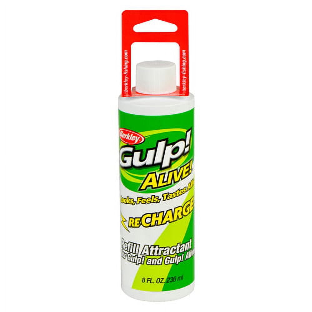 Berkley Gulp! Alive Recharge Fishing Attractant Liquid Bait, 8 oz Bottle