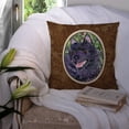 thumbnail image 3 of Carolines Treasures SS8822PW1414 Schipperke Decorative Fabric Pillow, 3 of 4