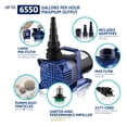thumbnail image 3 of Bomba de agua Alpine Corporation 6550 GPH sumergible 456W, 3 of 8