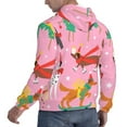 thumbnail image 3 of KLL Different Dogs Christmas Print Mens Hoodie Long Sleeve Casual Pullover Hooded Sweatshirt Fashion Drawstring Hoodies with Pocket-X-Large, 3 of 6