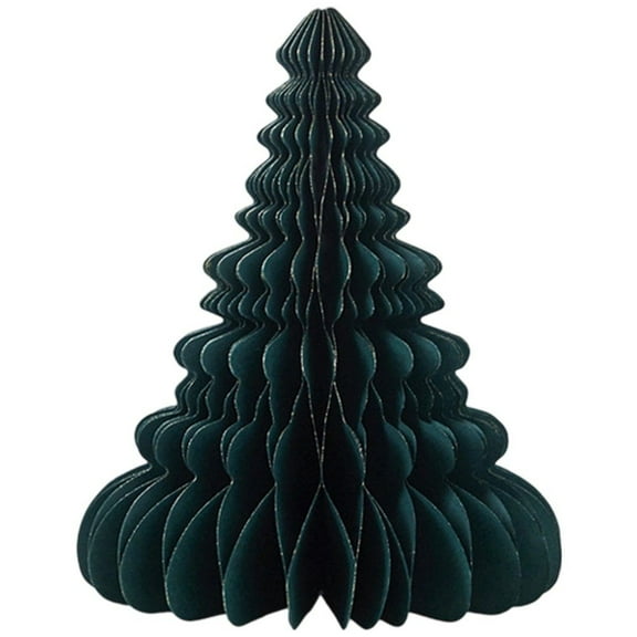 1pc Honeycomb Paper Christmas Tree Reusable Christmas Decorations Table Home Decor Tree Christmas Tree Ornaments Folding DIY Christmas Tree Pendant