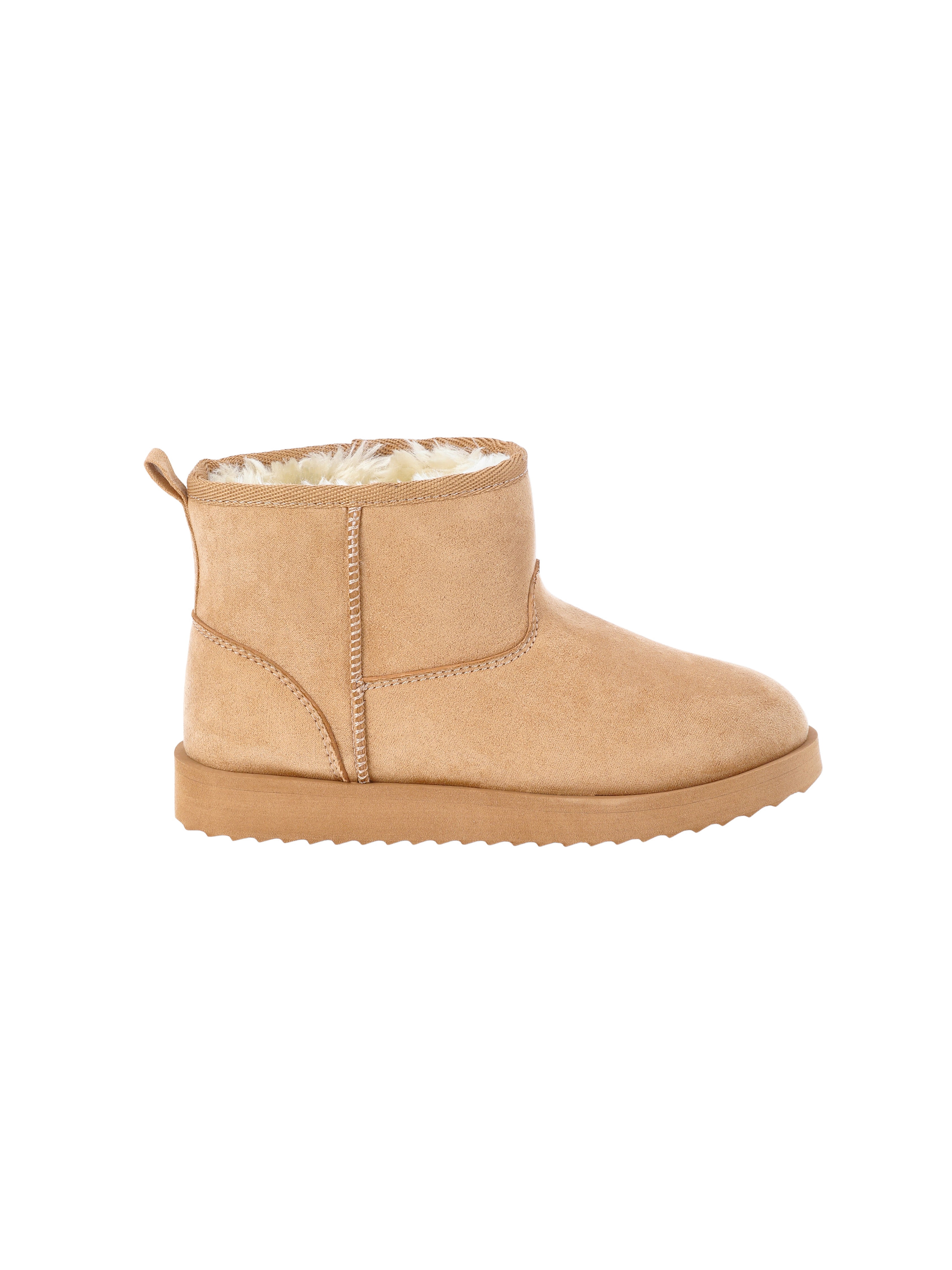 Wonder Nation Little and Big Girls' Faux Shearling Boots