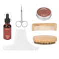 thumbnail image 3 of Kit de cuidado de la barba para hombre, Kit de aseo para el crecimiento, crema de barba, peine, cepillo, tijeras para bigote, 2024, 3 of 5