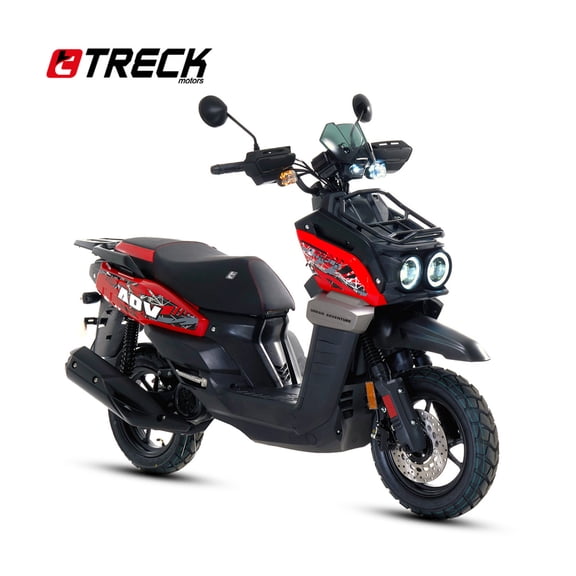 Motoneta TRECK ACORAZADA 150 2026 Rojo/Negro