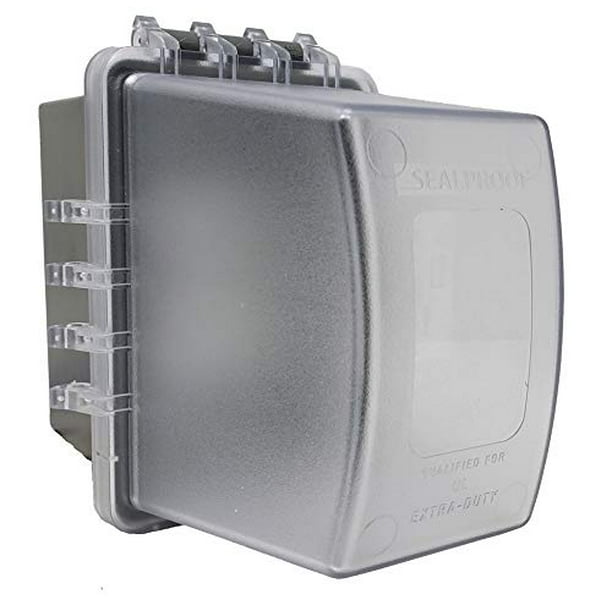 Sealproof 1Gang Deep Weatherproof In Use Outdoor Outlet Cover