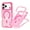 Hotpink, variant on Dteck Magnetic Case for iPhone 17 Pro Max, Shockproof TPU+PC Translucent Case Compatible with Mag Safe Heavy Duty Protection Back Cover ,Pink