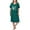 P-GreenFeather, variant on FEREMO Plus Size Nightgowns for Women V Neck Short Sleeve Nightshirts Sleepwear