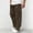 A-Brun, variante sur cllios Cargo Pantalon pour Homme à Taille Élastique Pantalon de Randonnée Ample Pantalon de Travail Décontracté à Cordon de Serrage Joggers d'Entraînement avec Multiples Poches Pantalon Cargo de Survêtement pour Homme
