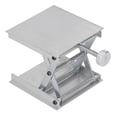 thumbnail image 2 of Plataforma elevadora manual, plataforma elevadora de laboratorio, plataforma elevadora de herramientas de medición de 90 x 90 mm, plataforma elevadora de aleación de aluminio probada y confiable, 2 of 9