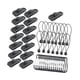 thumbnail image 4 of 45 clips para lona, soportes de sujetadores para tienda, clips para lona reutilizables para cubiertas de camiones y automóviles con dosel al aire libr, 4 of 9