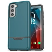 Encased Samsung Galaxy S21 Plus Case (Rebel Series), Heavy Duty Protective Phone Case (Blue)