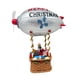 thumbnail image 5 of Adorno navideño con luces, figura de mesa, escultura de resina, decoración, regalo de Navidad, manualidades, linda figura de Papá Noel, globo de fuego, 5 of 9