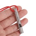 thumbnail image 4 of Amdohai Whistle d'Urgence Ultraléger en Titane avec Cordon, Survie en Plein Air, Camping, Randonnée, Exploration, 4 of 8