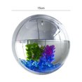 thumbnail image 2 of Wall Hanging Fish  Acrylic Fish Bowl Hanging Decorative Container, 2 of 8