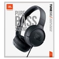 thumbnail image 1 of Audífonos Alámbricos JBL T500BLKAM Negro, 1 of 4