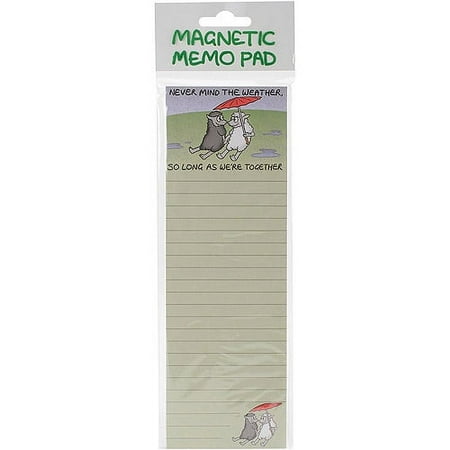 Magnetic Memo Pad 2.75" X 8.25", Never M