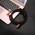 thumbnail image 3 of Cameland Hdmi Male To 3 Rca Av Audio Video 5Ft Cable Cord Adapter For Tv Hdtv Dvd 1080P, 3 of 5