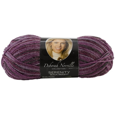 - Deborah Norville Collection Serenity Sock Yarn-Violas, DN125-02 By Premier Yarns Ship from US