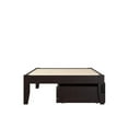 thumbnail image 5 of AFI Colorado Wood Twin Extra Long Bed with 2 Drawers in Espresso, 5 of 9