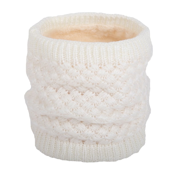 Bufanda unisex de color sólido para el cuello, cálida y de invierno para hombre