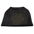 thumbnail image 6 of Christmas Pet Dog  Cat Shirt Rhinestone, "Holiday Paw", 6 of 11
