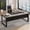 Gray & Black, variant on Fnova 63" Modern Executive Desk with Sturdy Legs, Computer Desk Home Office Desk Writing Table for Workstation, Brown & White